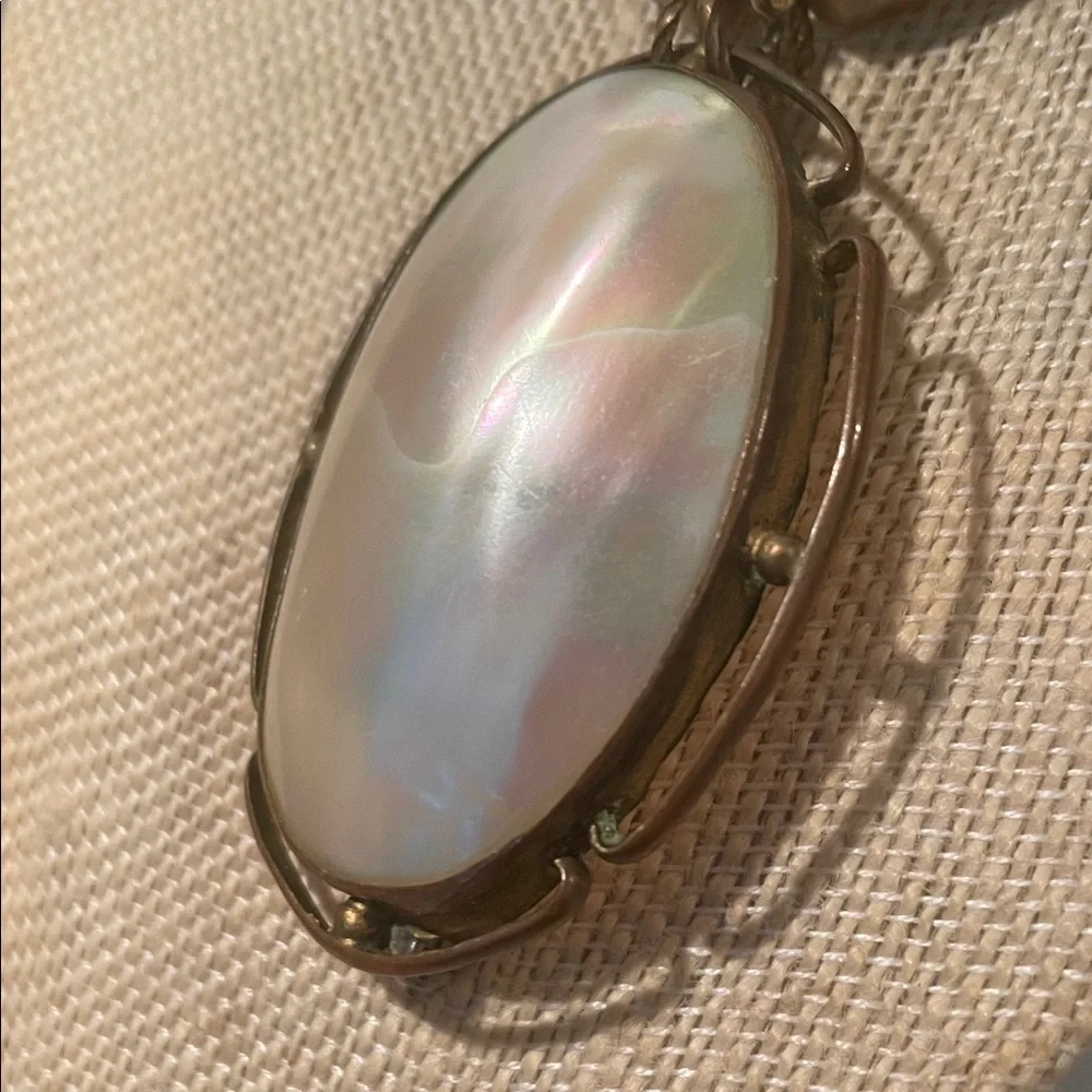 Vintage Pearl & Gold Necklace